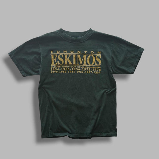 90s Edmonton Eskimos tee - M