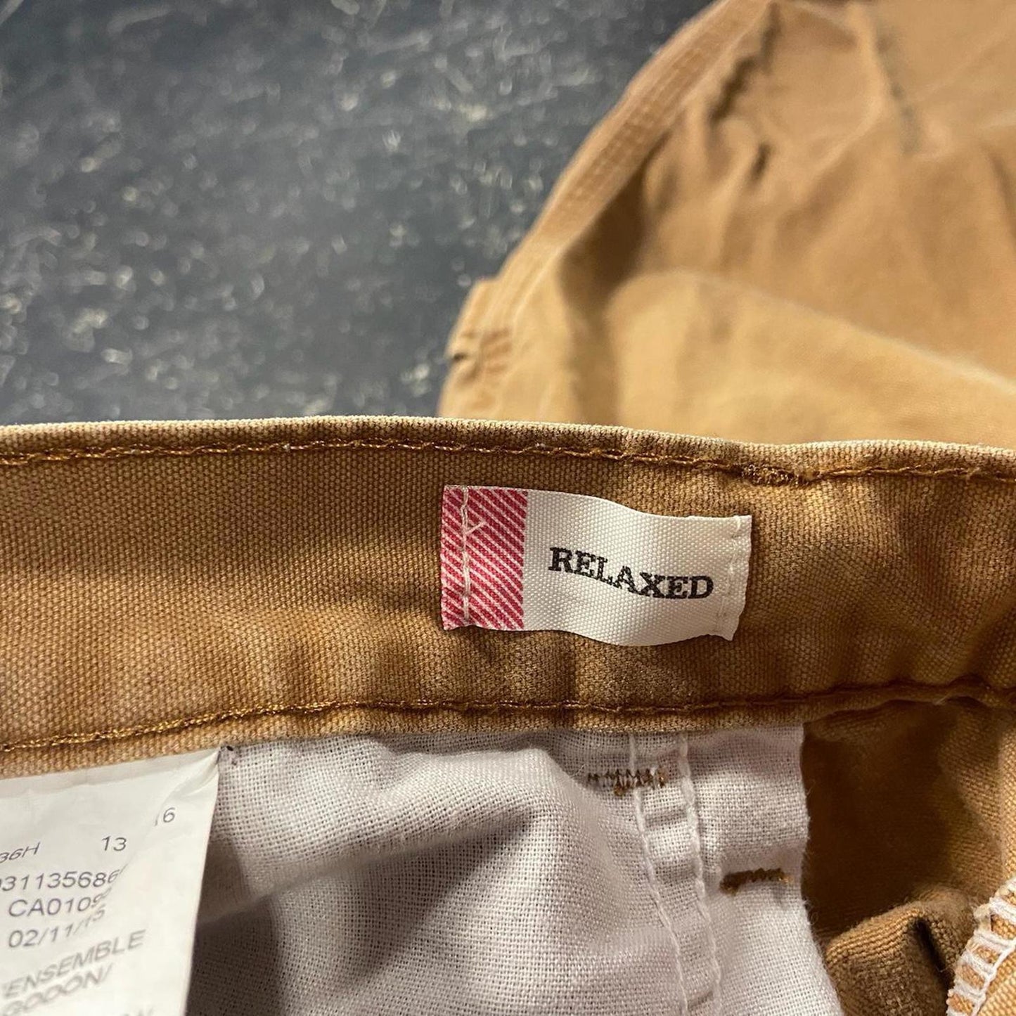 Khaki Dickies Carpenter Shorts - 34