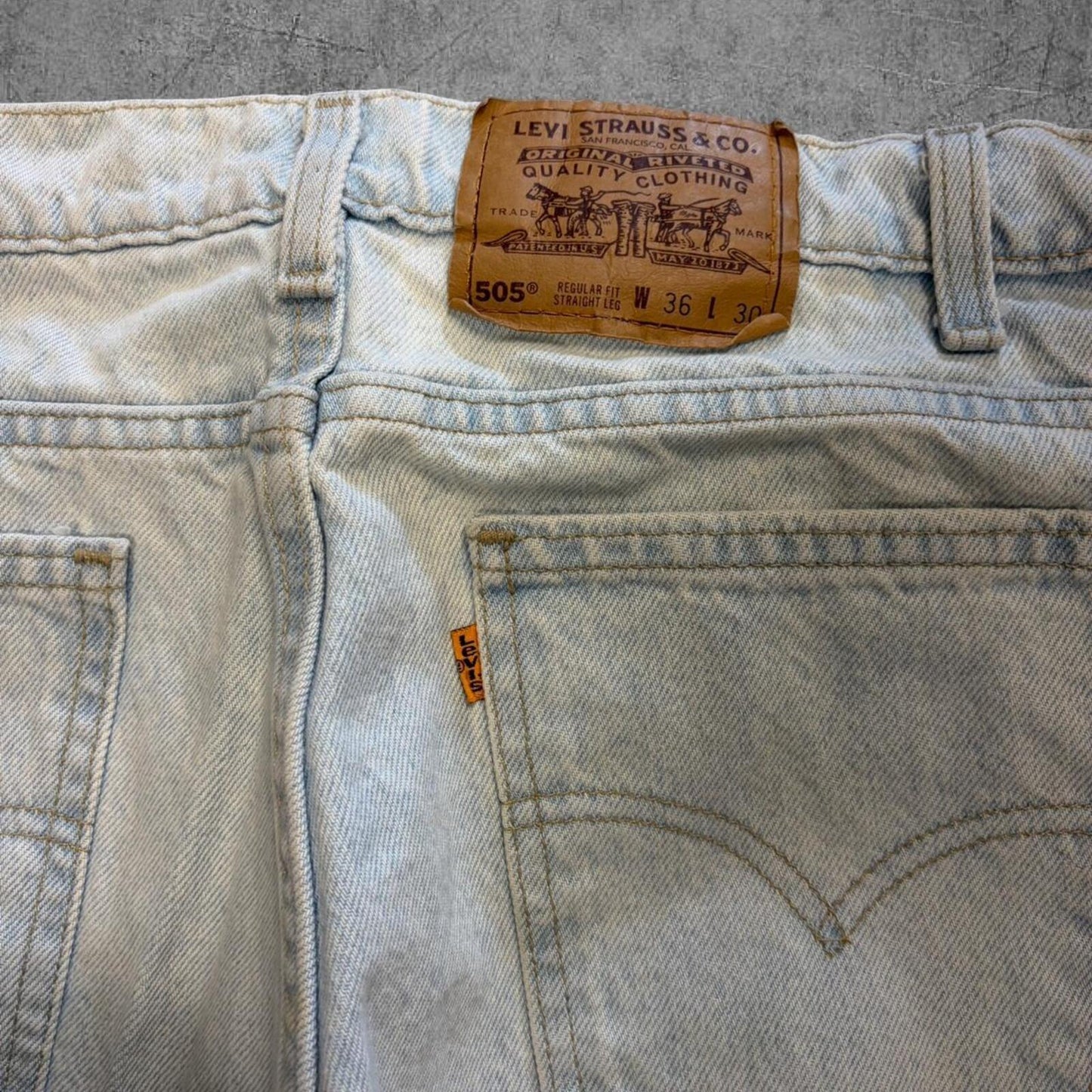 1994 MiUSA Levi 505 Orange Tabs - 34