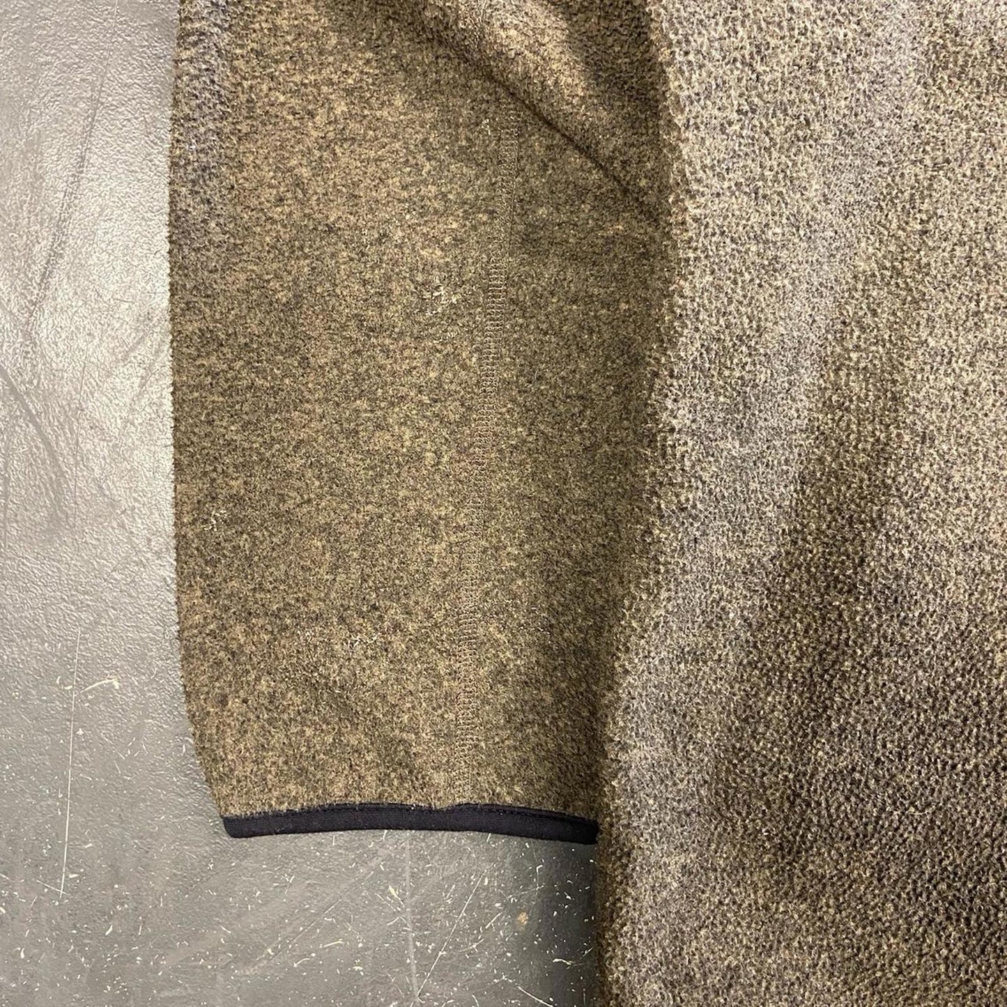 90s Brown Zip Up Fleece - XL