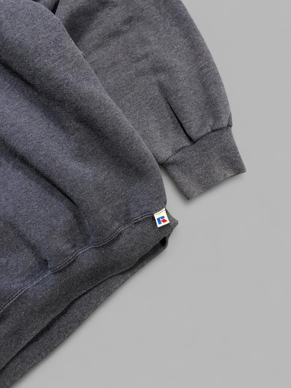 Vintage 90s Navy / Grey Russell Athletic Crewneck - XL