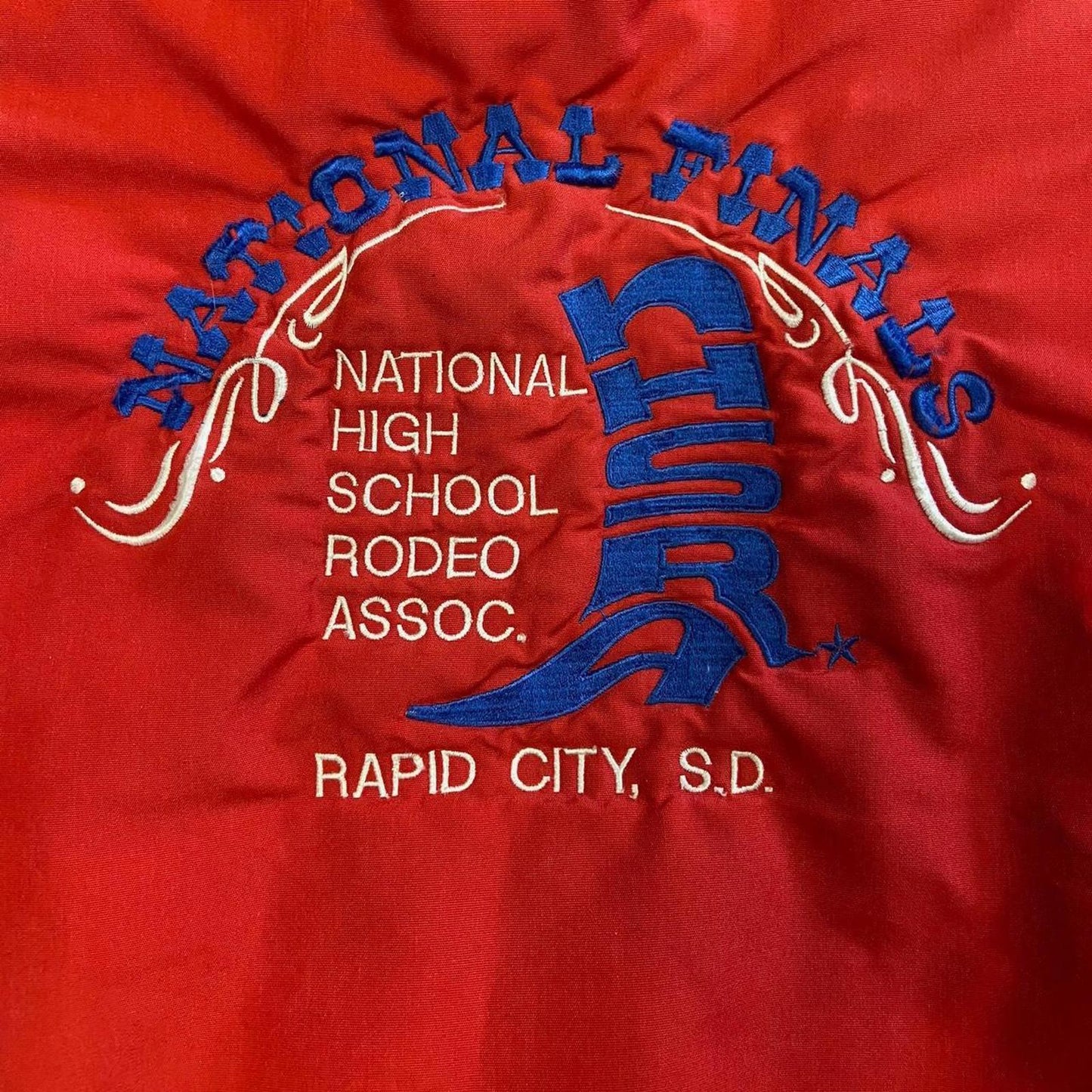 Vintage 80s Red Rodeo Jacket - L