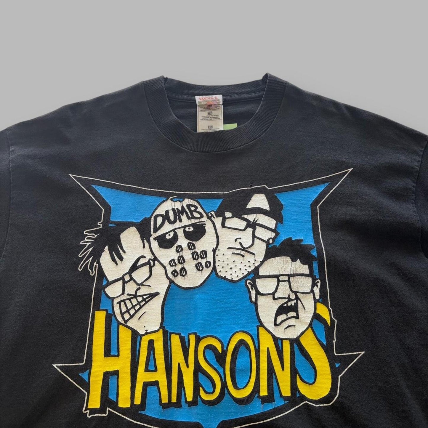 90s Hanson ‘Puck Rock’ band tee - XL