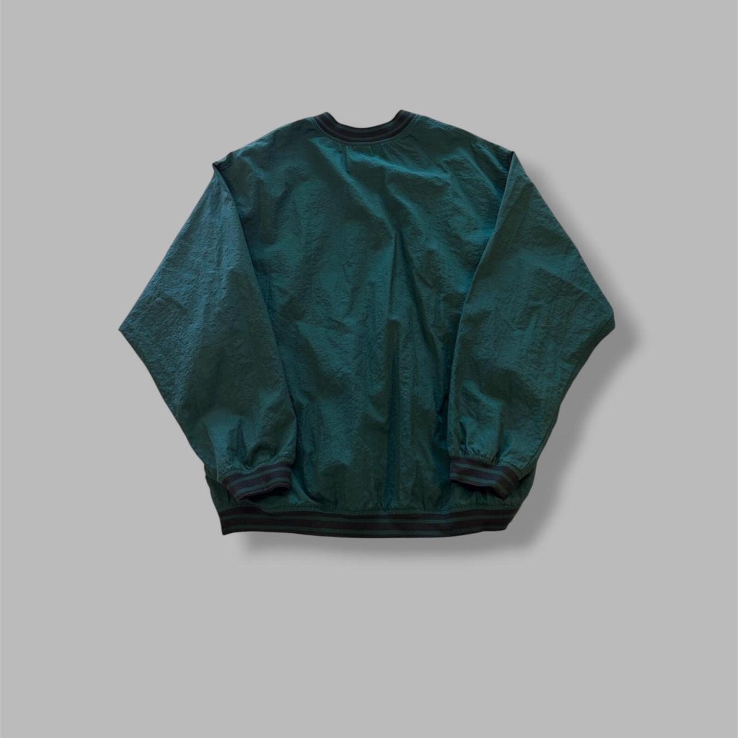 90s Green Nike Pull Over Windbreaker - XL