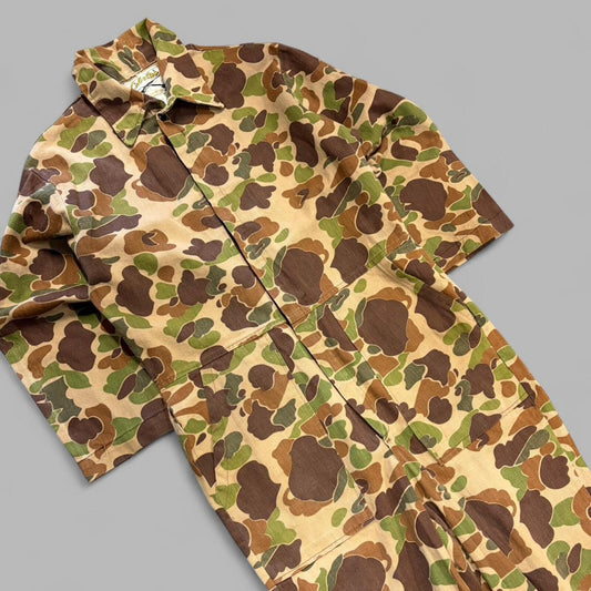1970s Cabela’s Duck Camo Coveralls - M