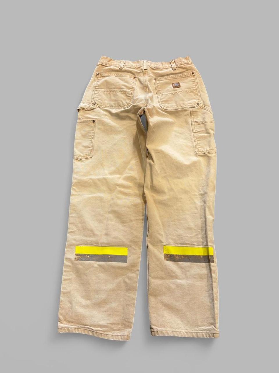 Vintage Faded Tan Hi- Vis Carhartt Double Knees - 32