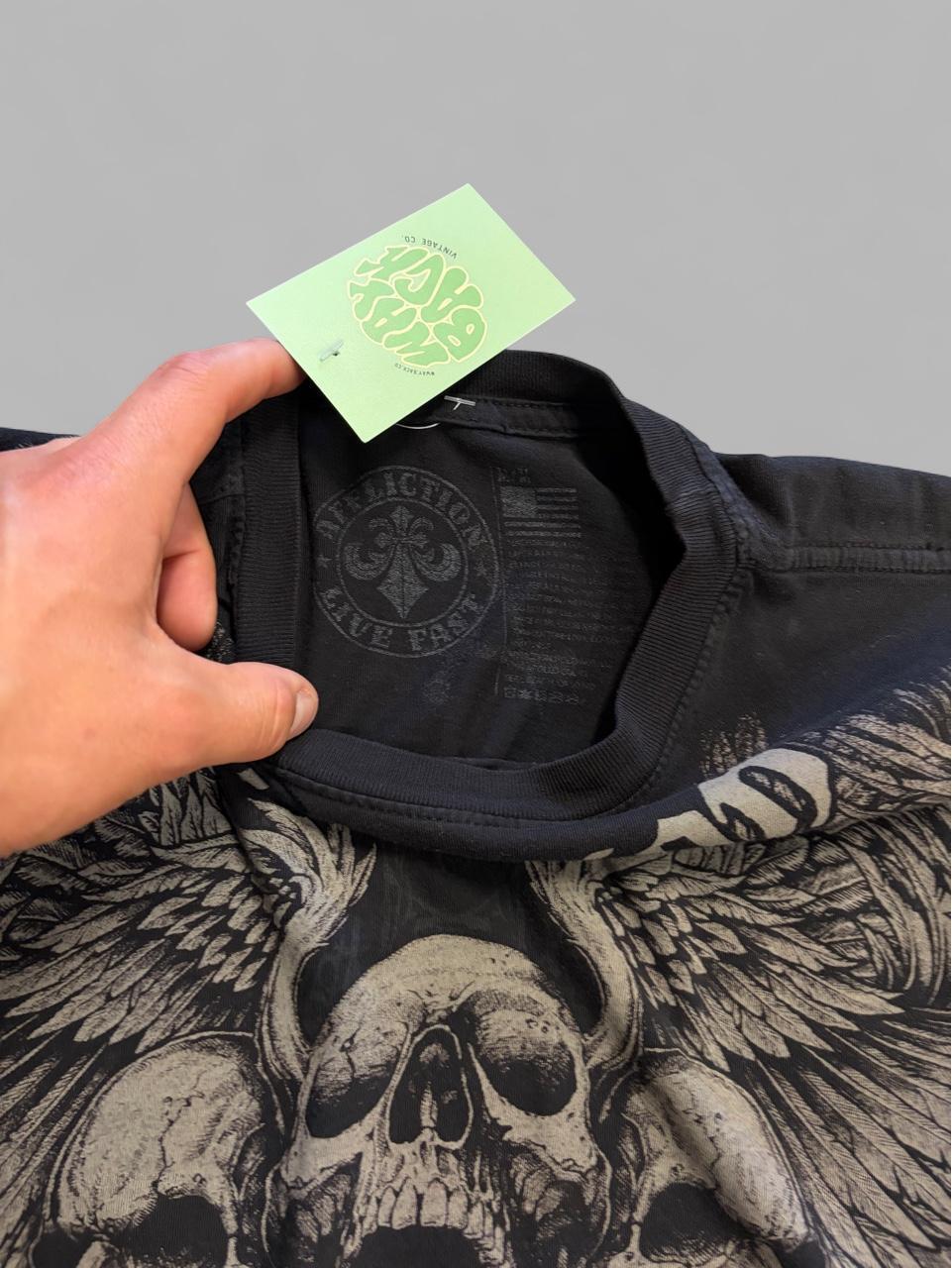 Y2K Affliction Skull Tee - M