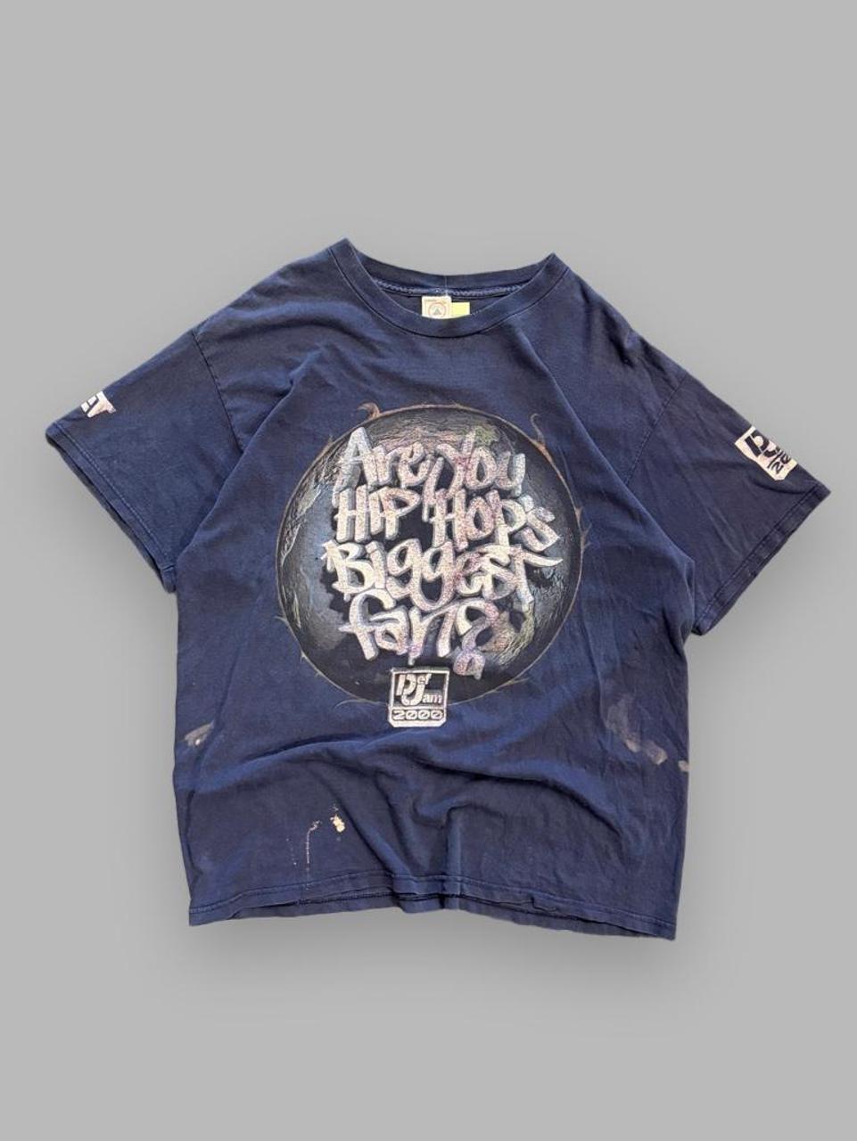 Vintage 2000 Def Jam Hip-Hop Biggest Fan Rap Tee - XL