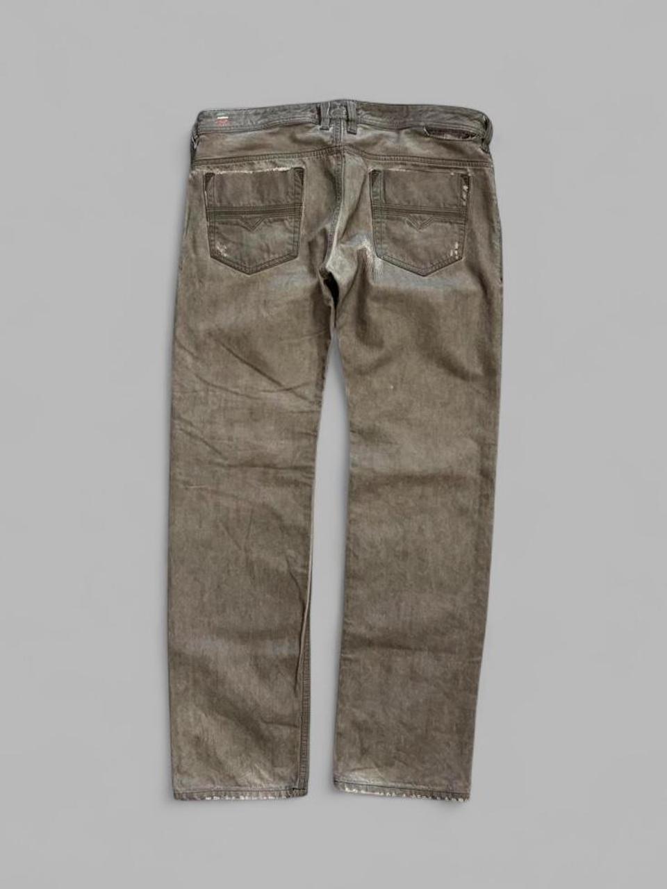 Y2K Grey Diesel Sadado “Distressed” Jeans - 36