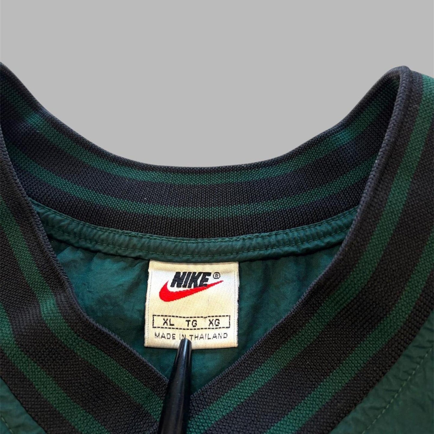 90s Green Nike Pull Over Windbreaker - XL
