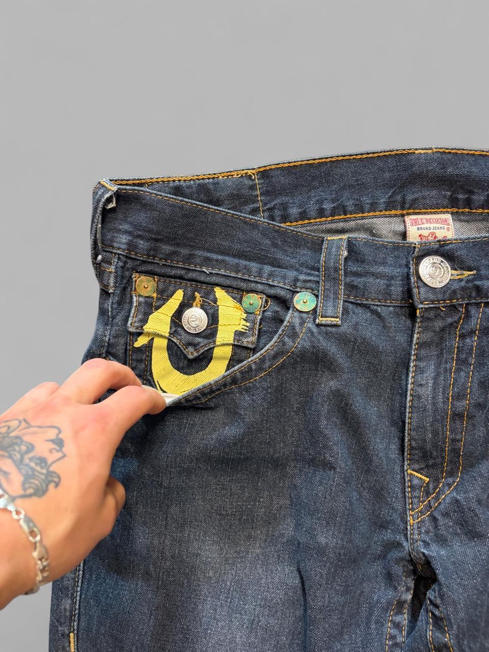 Y2K True Religion Baggy Jeans - 38