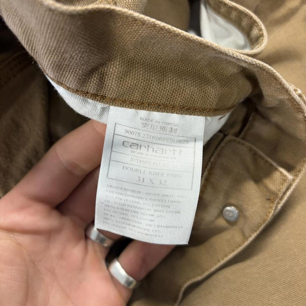 Carhartt WIP Light Brown Double Knees - 31