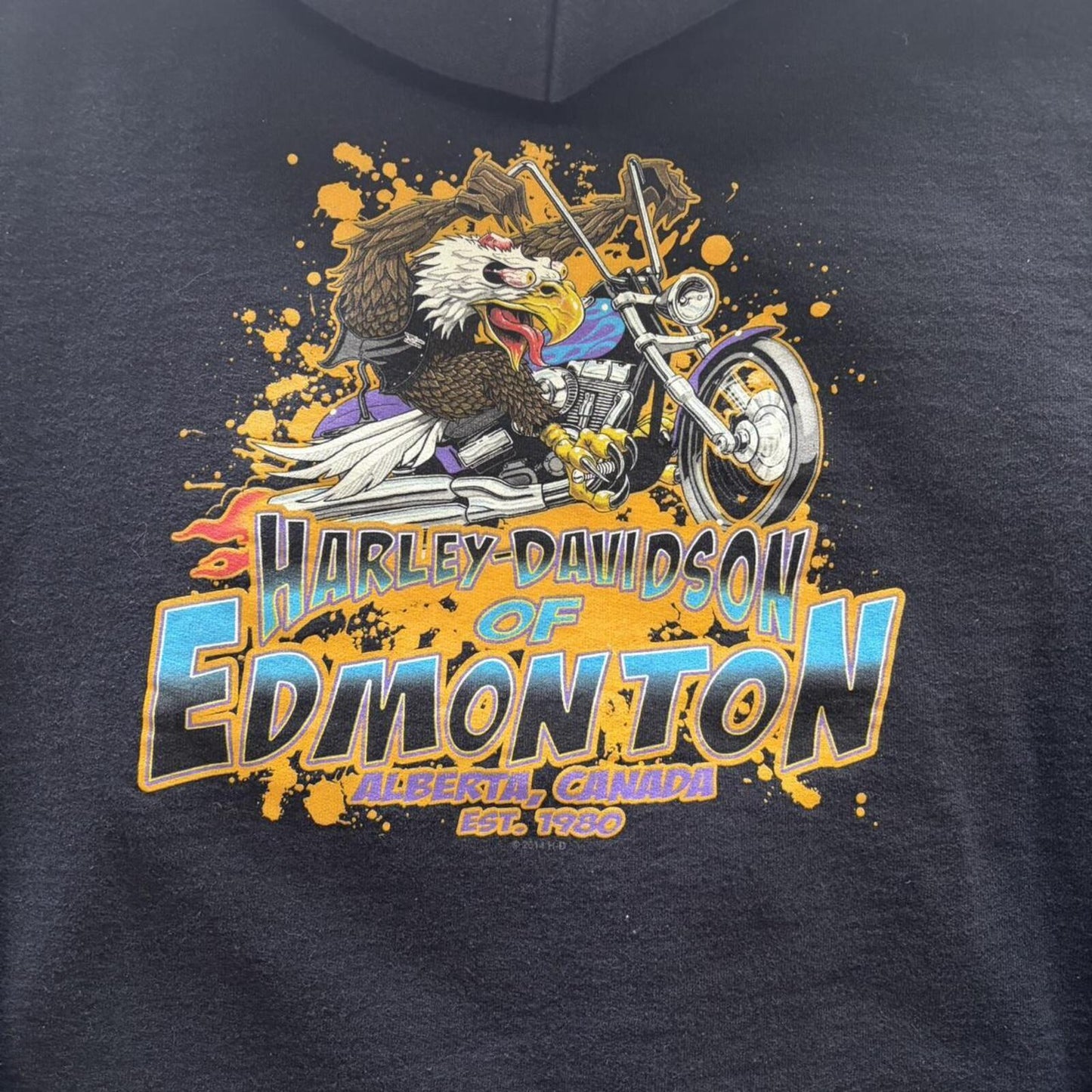 Harley Davidson Eagle hoodie - XL