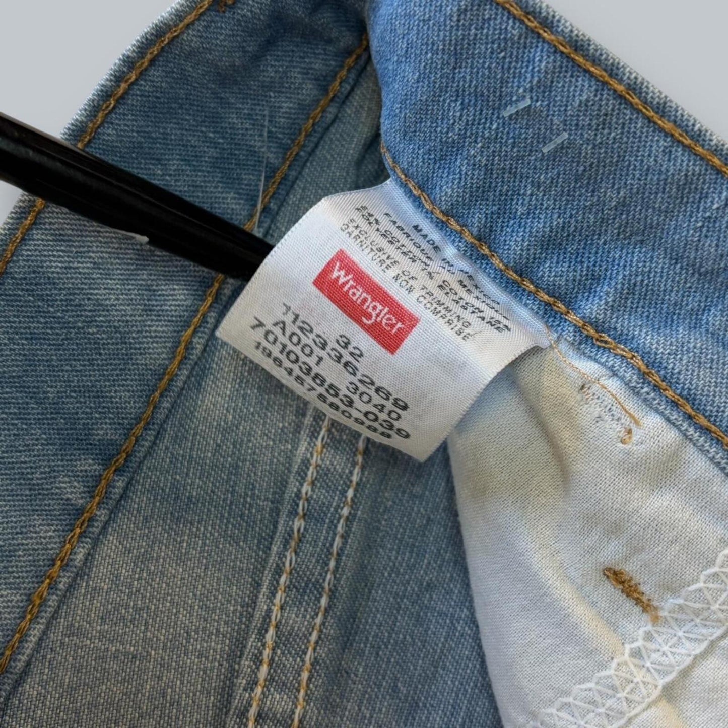 Wrangler light wash Jort - 32