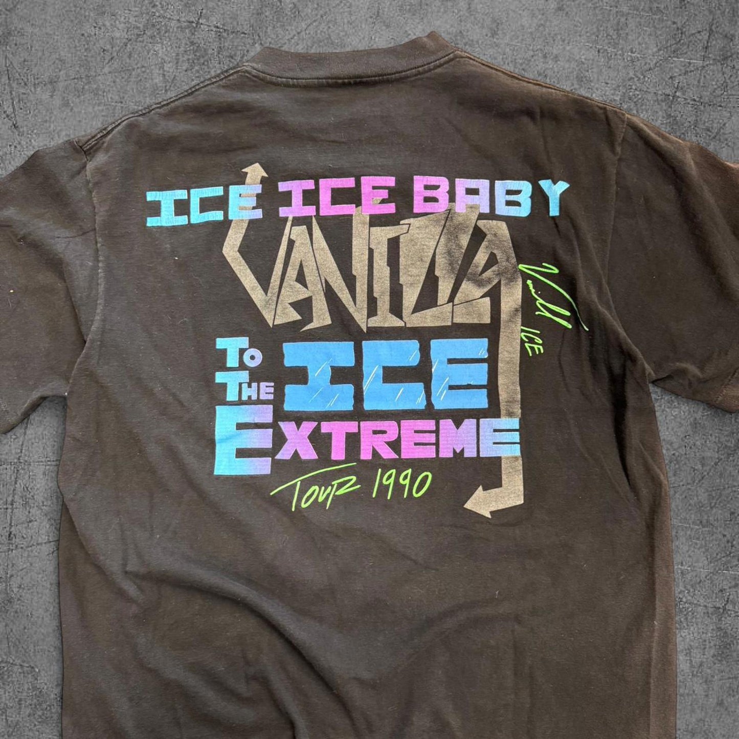 Vintage 1990 Vanilla Ice Rap Tee - XL