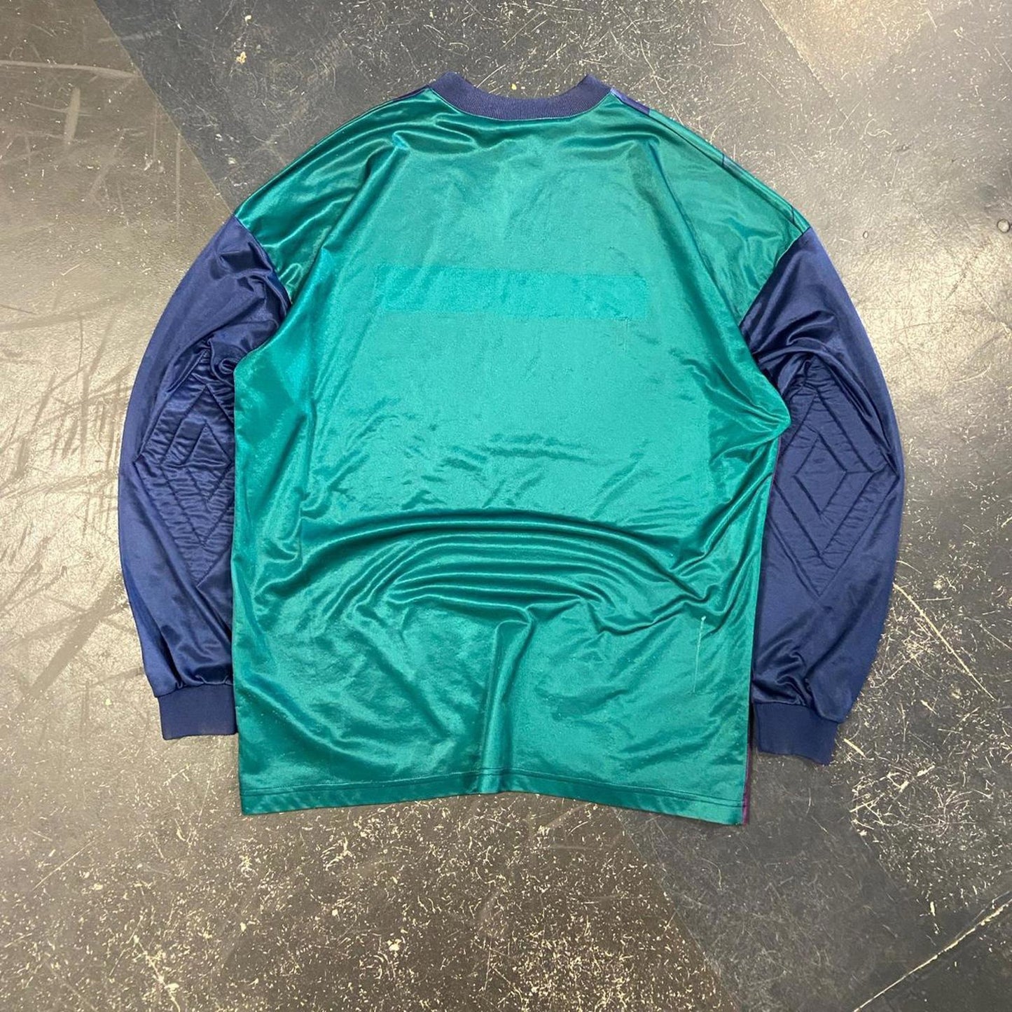 Vintage 90s Umbro Retro Soccer Goalie Jersey - XL