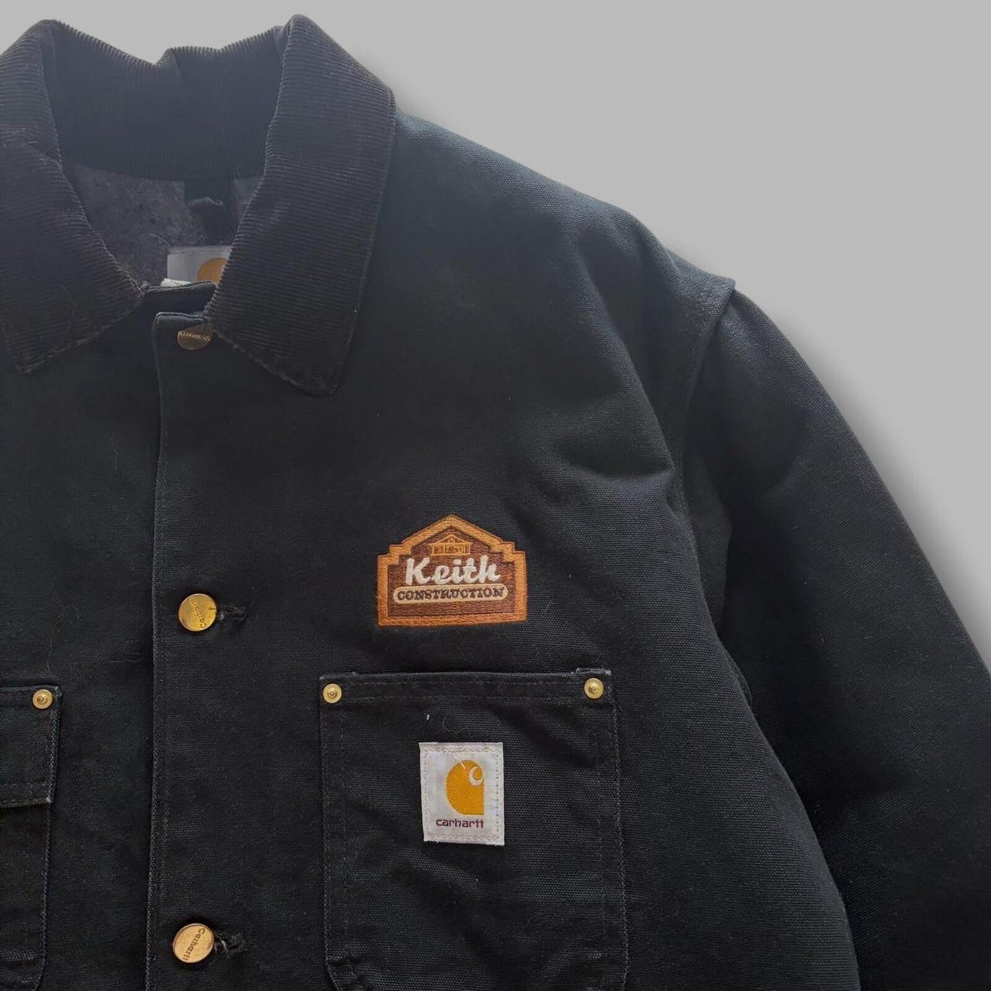 2008 blanket lined Carhartt chore jacket. -L