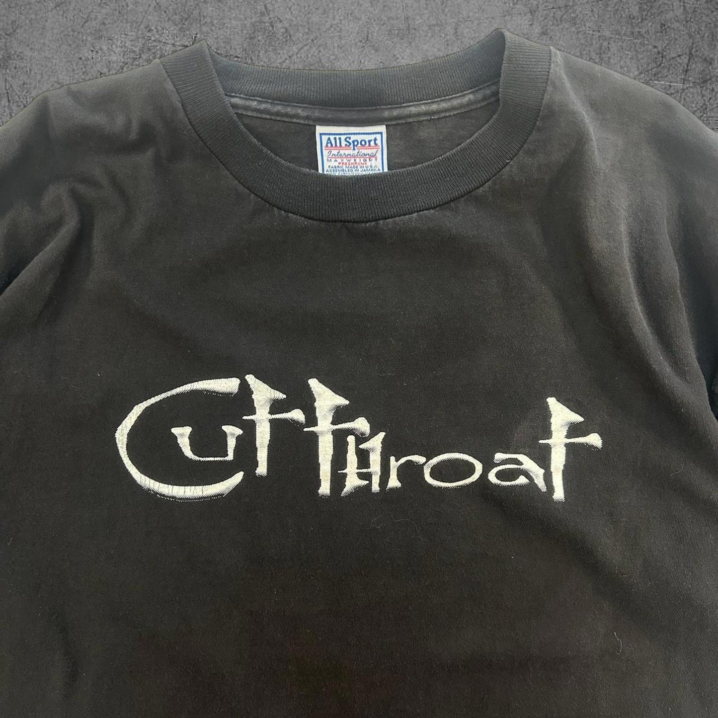 Vintage 90s Cutthroat Tour Tee - XL