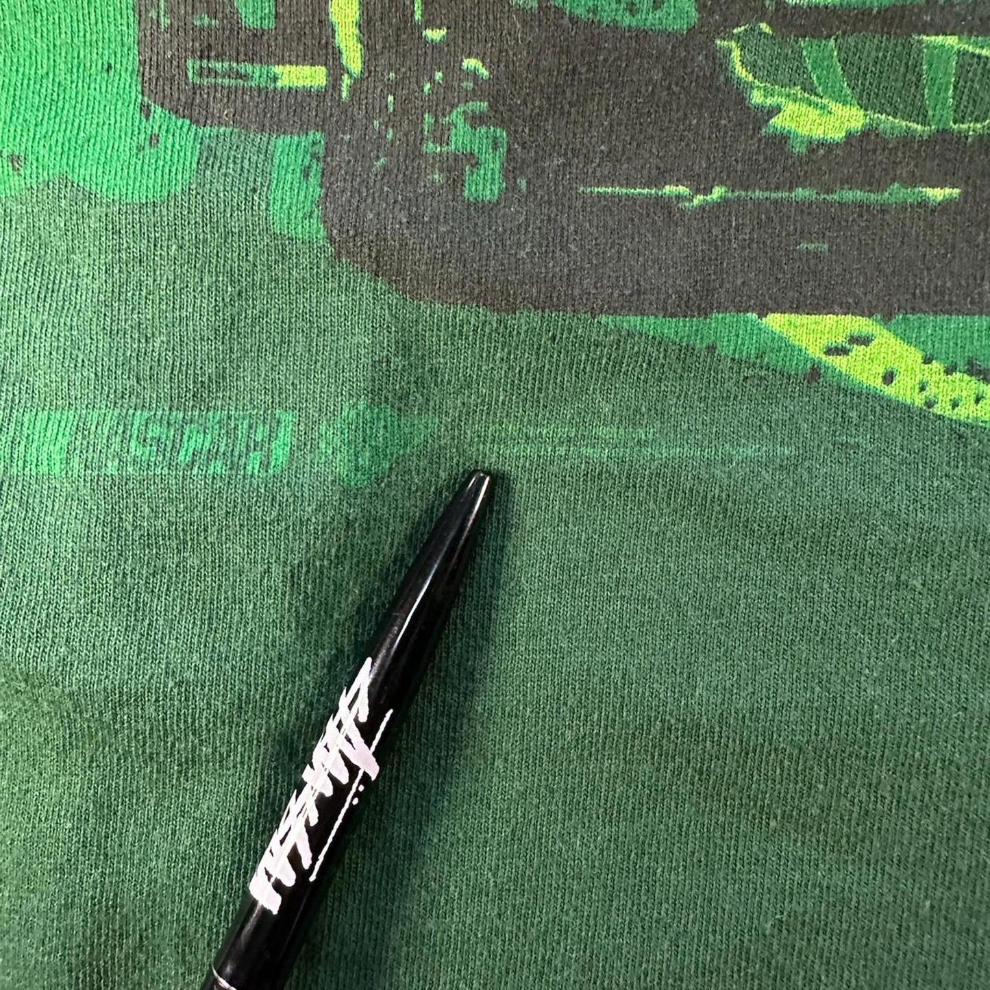 Vintage Dale Jr Green NASCAR Tee - XL