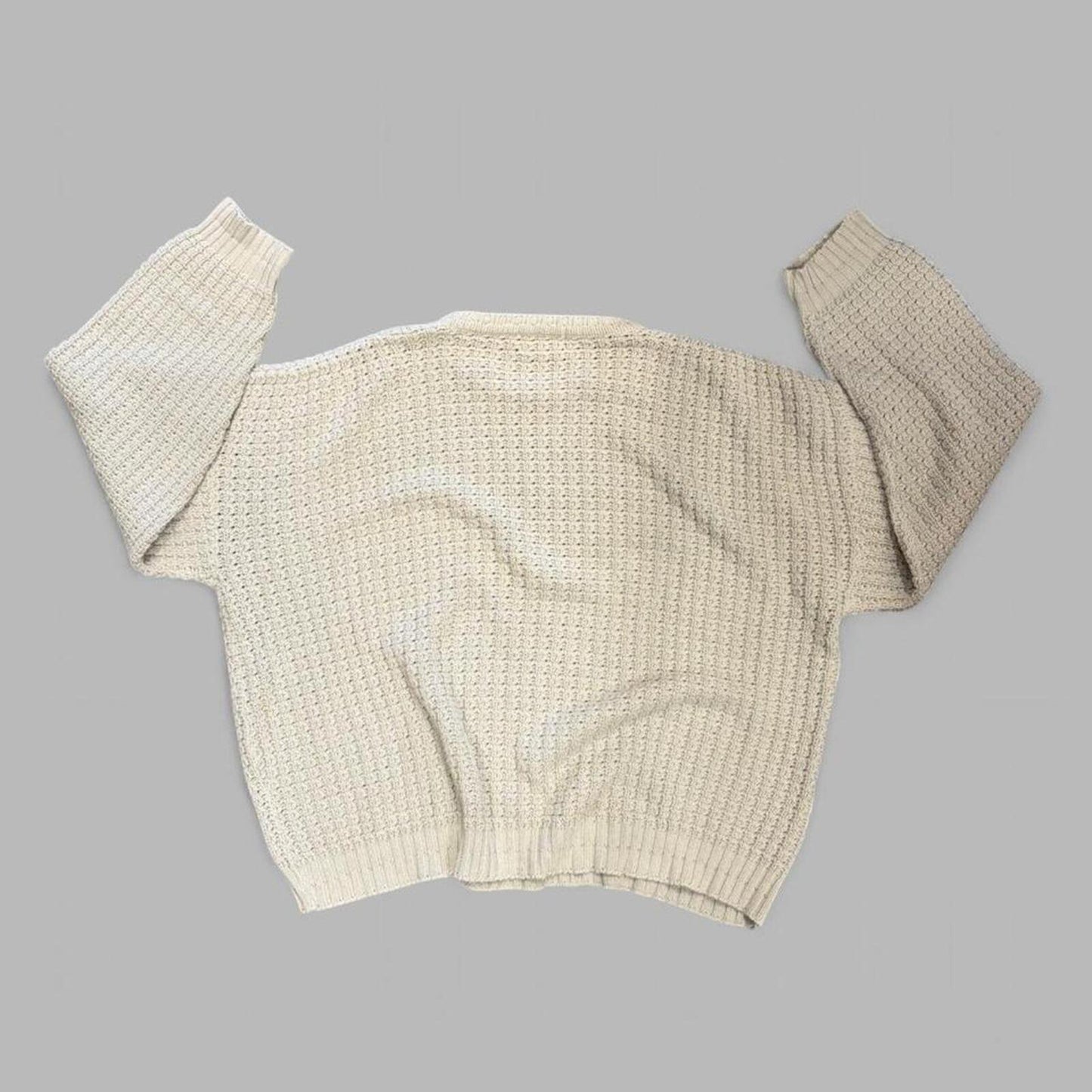 Vintage 90s Tony Lambert Waffle Knit - XL