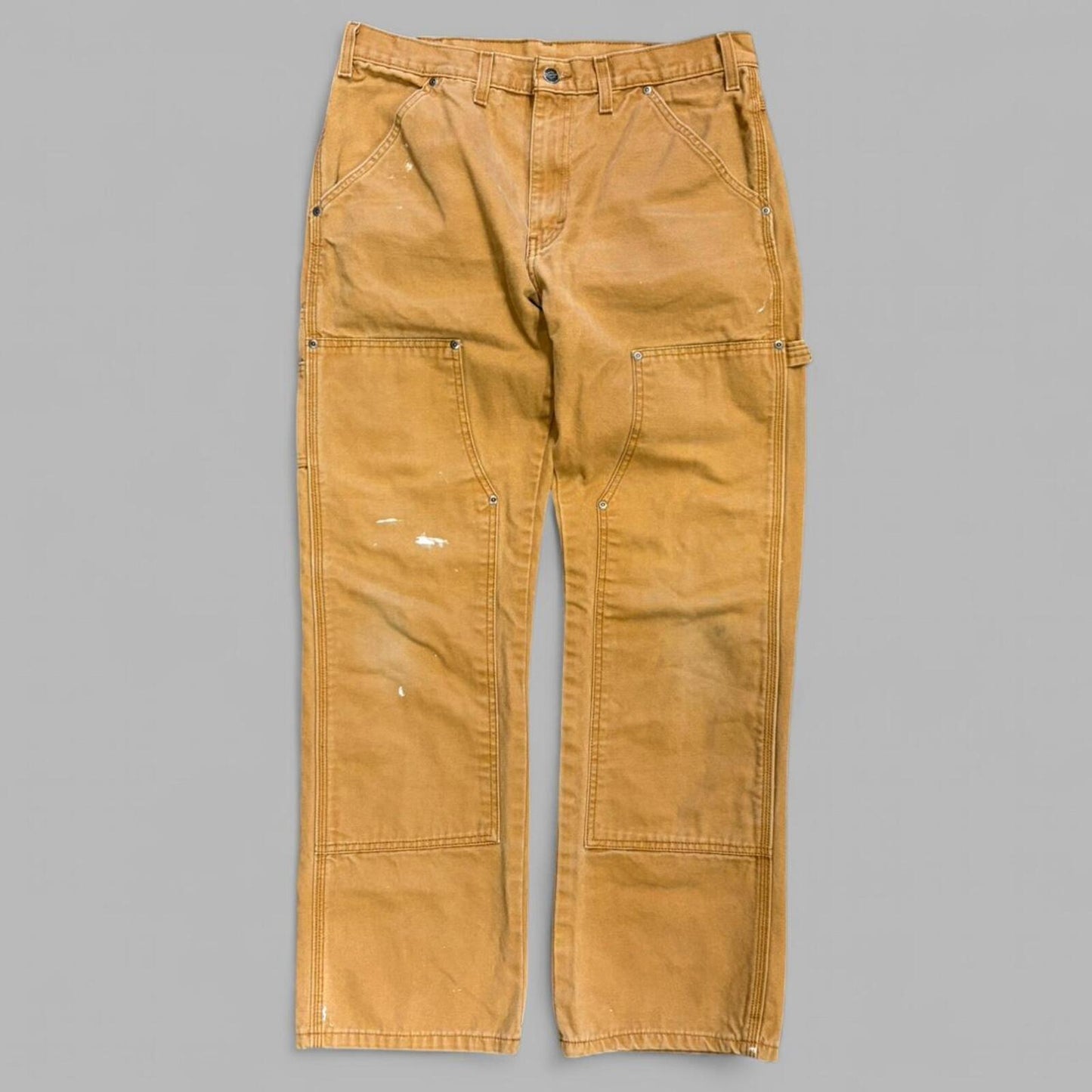 Tan Dickies Double Knees - 34