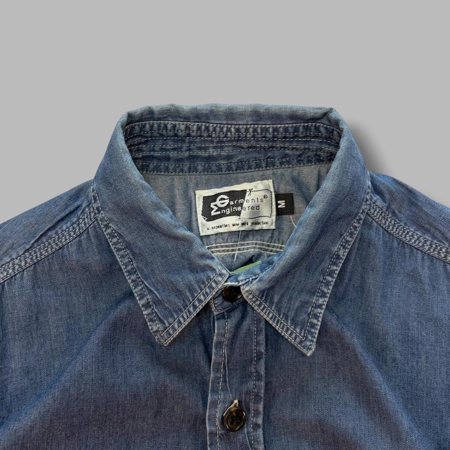 90s Repaired Engineered Garments Button Up - M