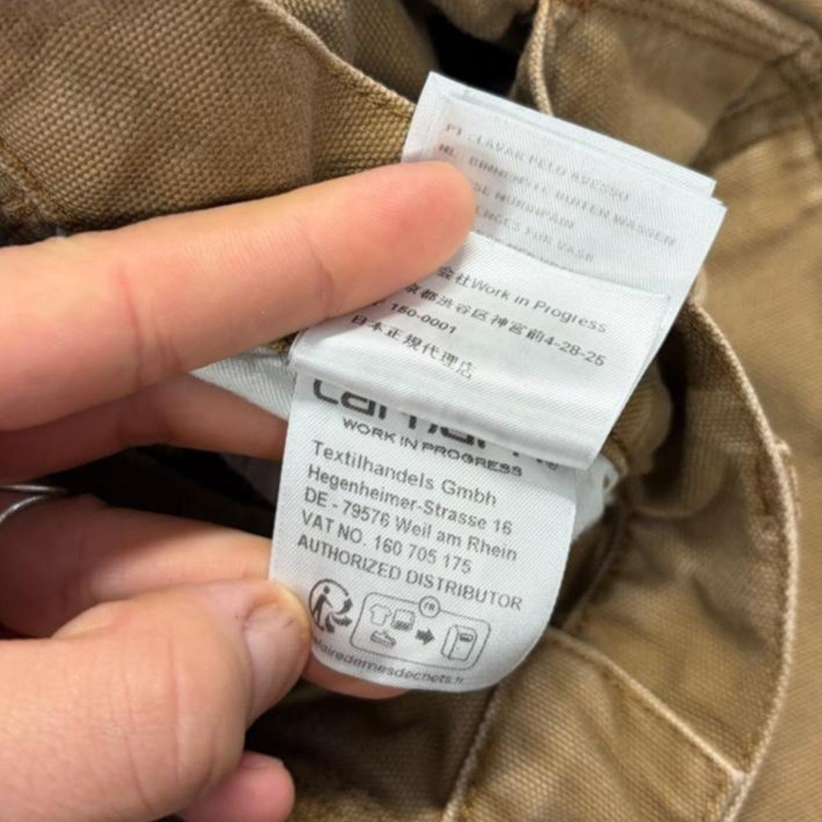 Carhartt WIP Light Brown Double Knees - 31