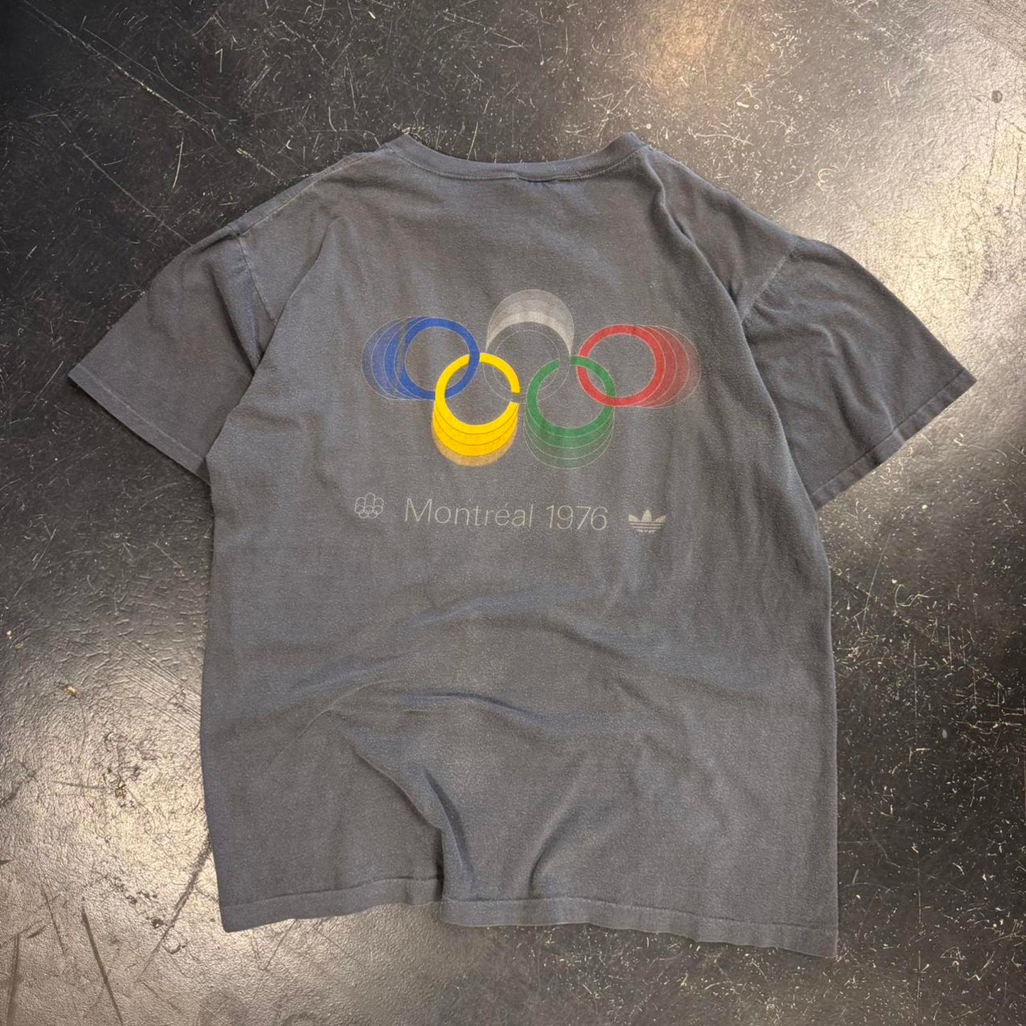 Vintage 1976 True Vintage Montreal Olympics Adidas Tee - XL