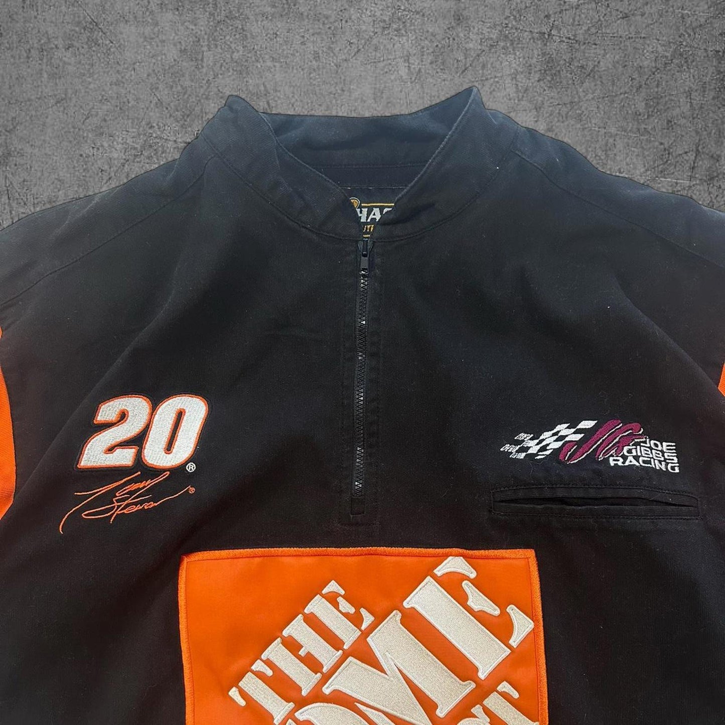 Vintage NASCAR Home Depot Racing Pull Over - XL