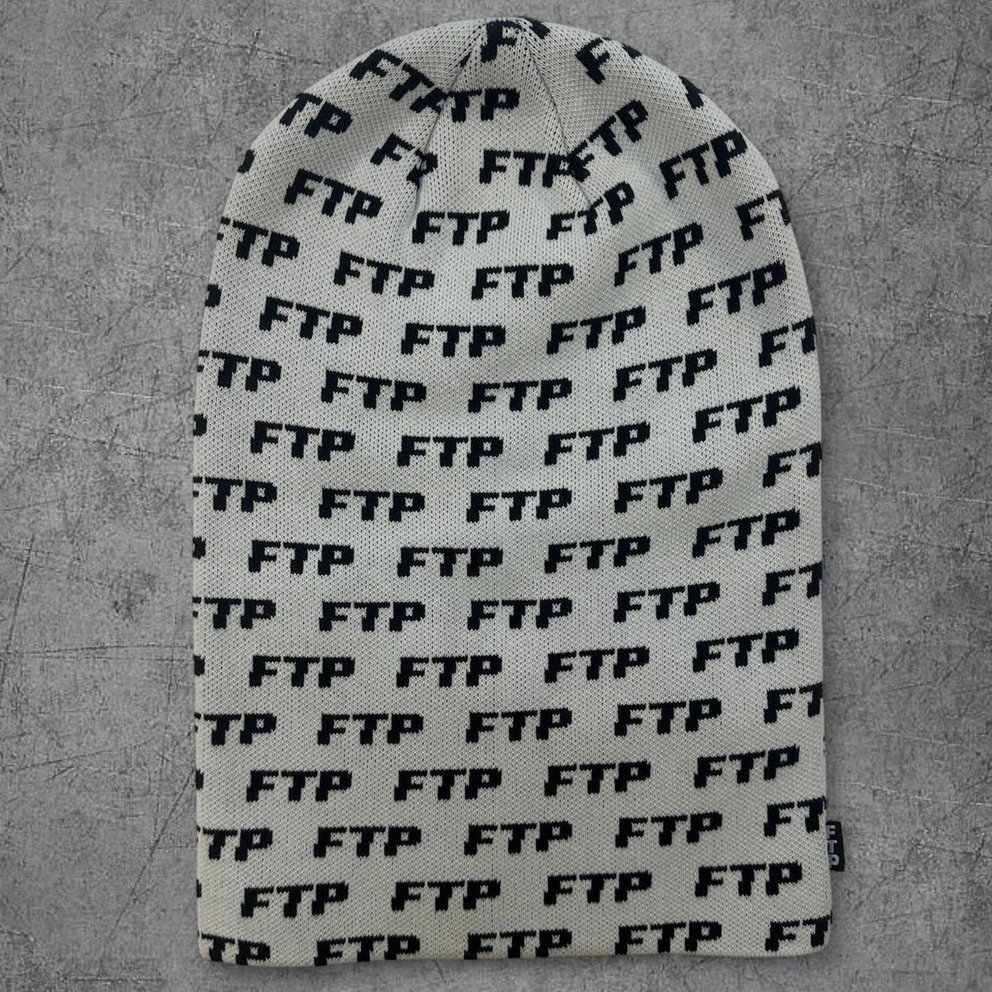 FTP All over Print White Ski Mask