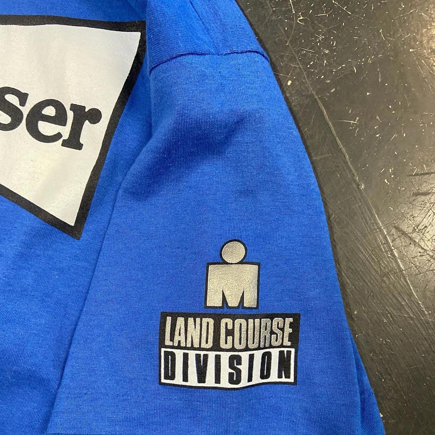 90s Penticton Blue Ironman Budweiser Tee - M