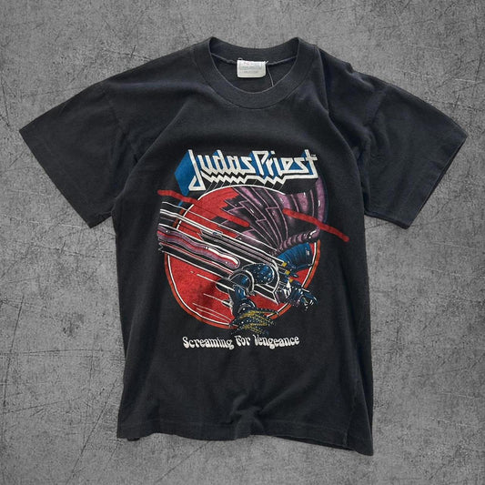 1982/83 Judas Priest Screaming for Vengeance Tour Tee - S