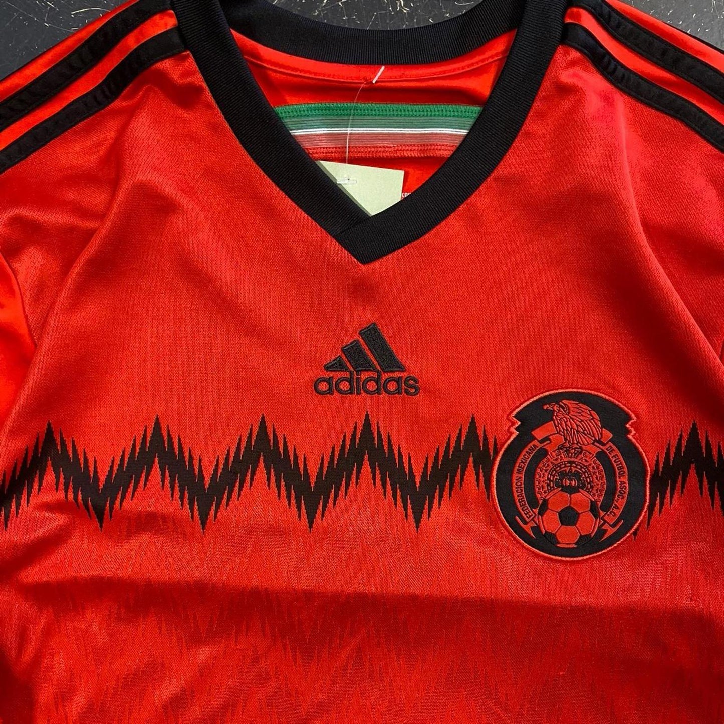 2013 Adidas Mexico Away FIFA Soccer Jersey - M