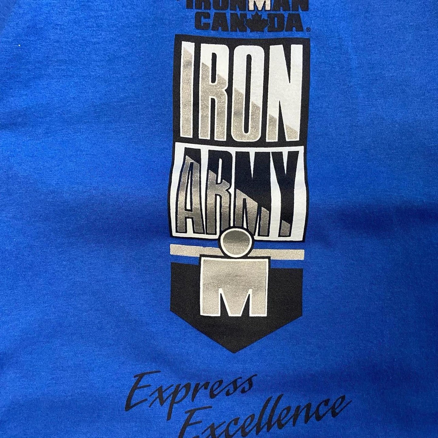 90s Penticton Blue Ironman Budweiser Tee - M