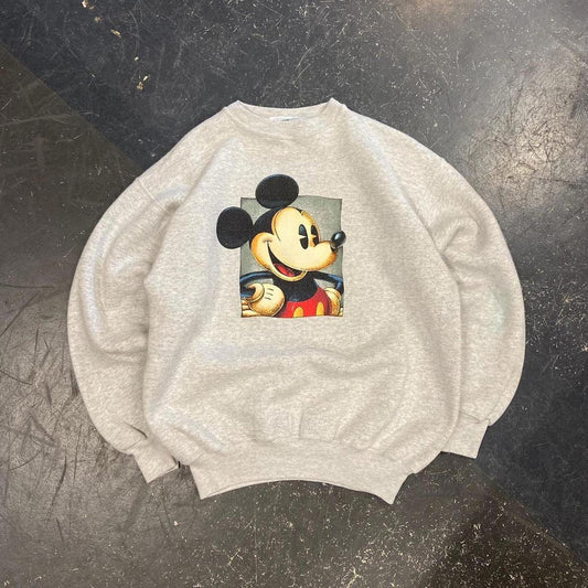 90s Mickey Mouse Crewneck - L