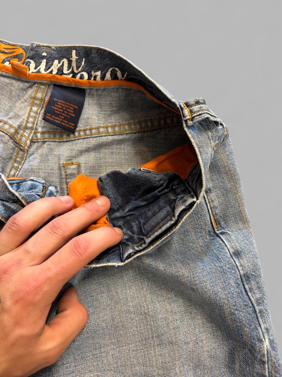 Y2K Point Zero Surf Jorts - 36