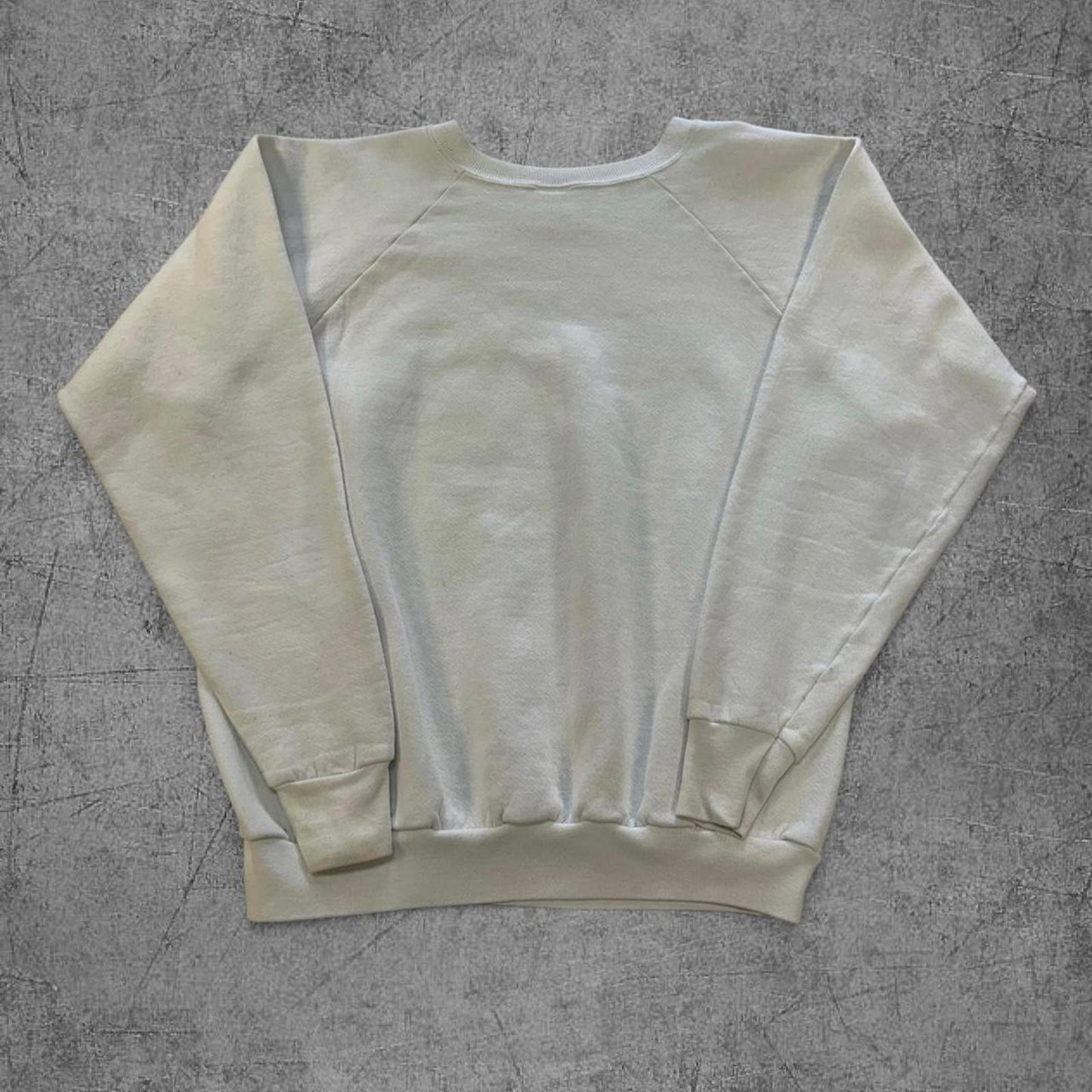 Vintage White Montreal Canadians Crewneck - XL