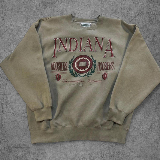 Vintage 90s Indiana Hoosiers University Crewneck - XL