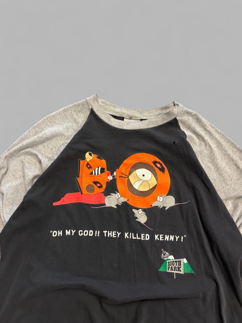 Vintage 90s South Park Kenny Baseball Tee - XL