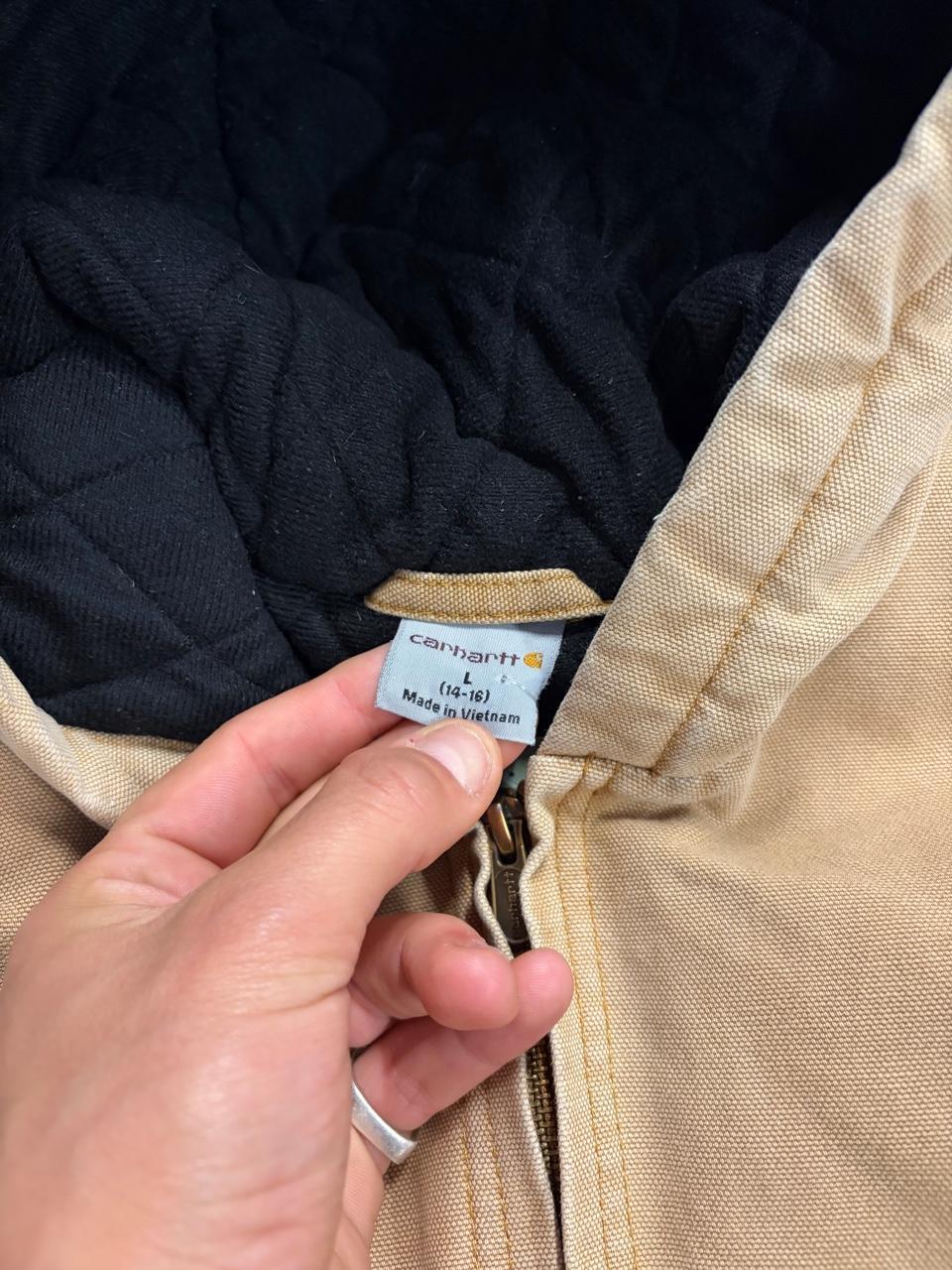 Vintage Hooded Carhartt Active Jacket - XS