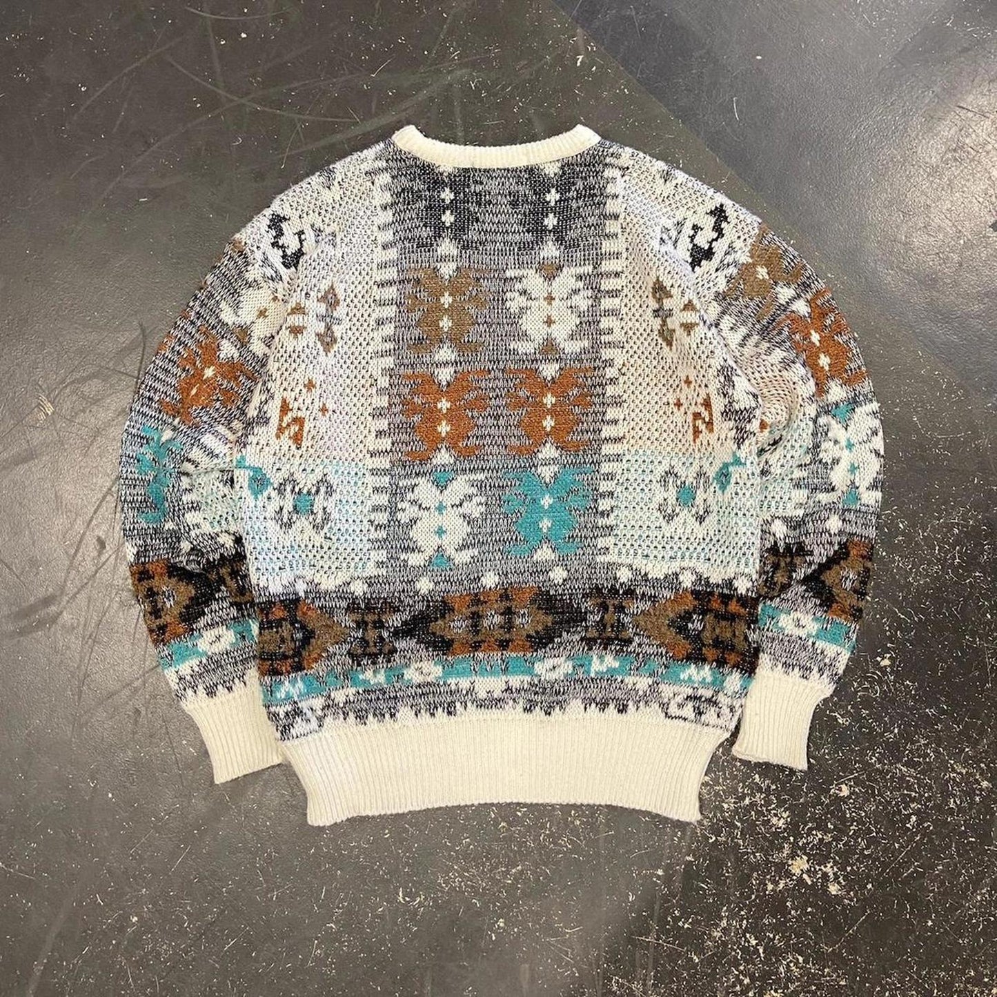 90s Club International Grandpa Knit - XL