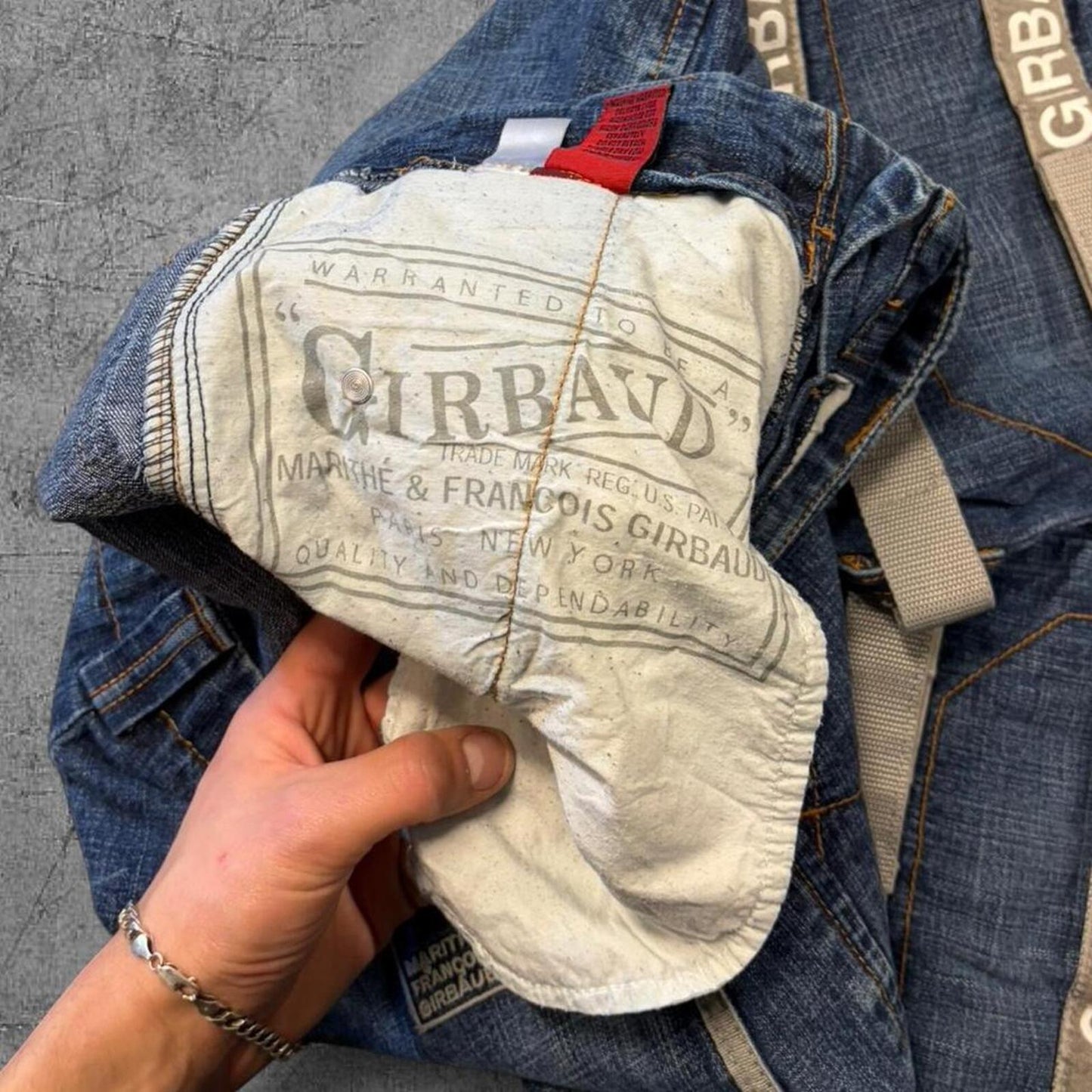 Y2K Marithé & Francois Girbaud Baggy Strap Jeans - 32
