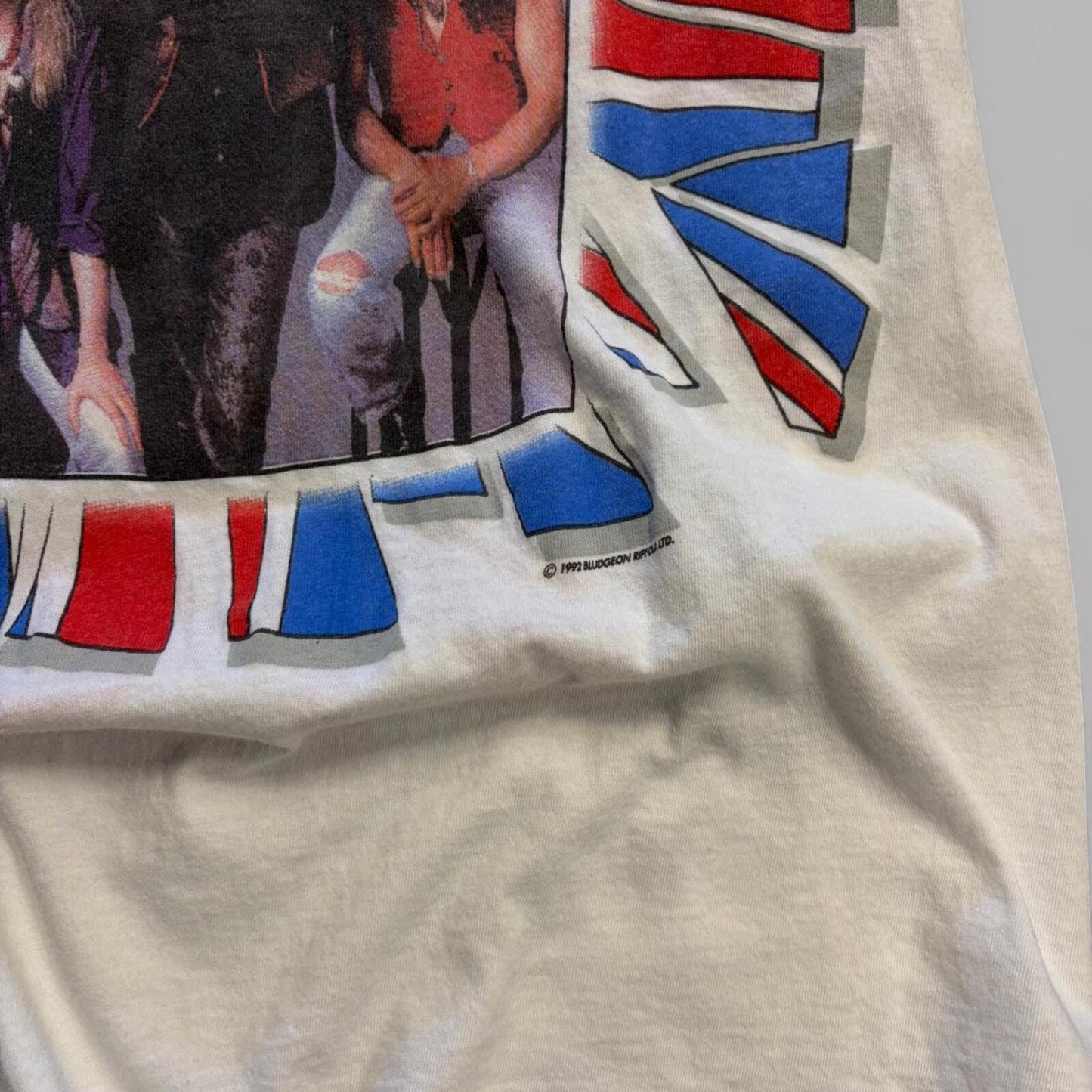 1992 Def Leppard 7 Day Tour Tee - L