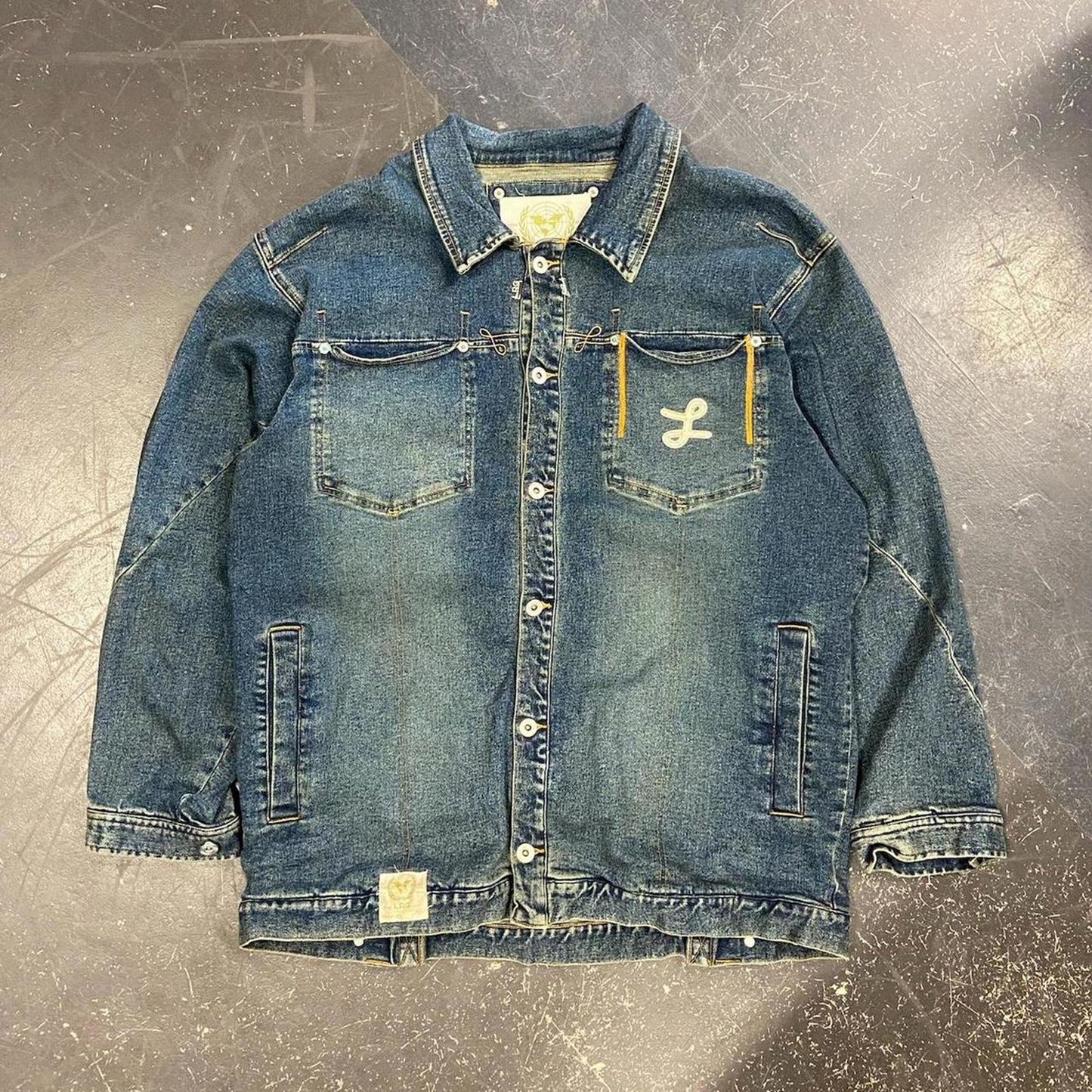 Vintage LRG Denim Jacket - XL