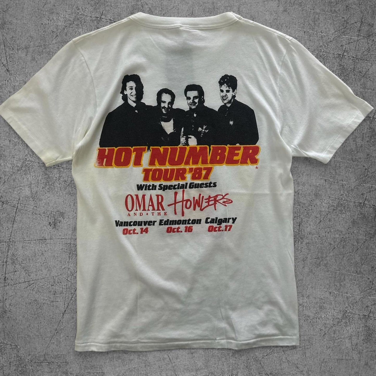 1987 T Birds Hot Number Tour Tee - M