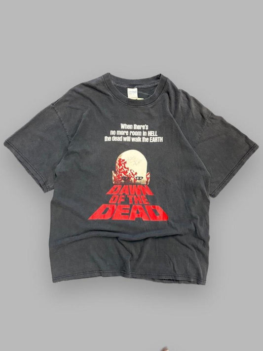 Vintage 90s Faded Dawn of the Dead Horror Tee - XL