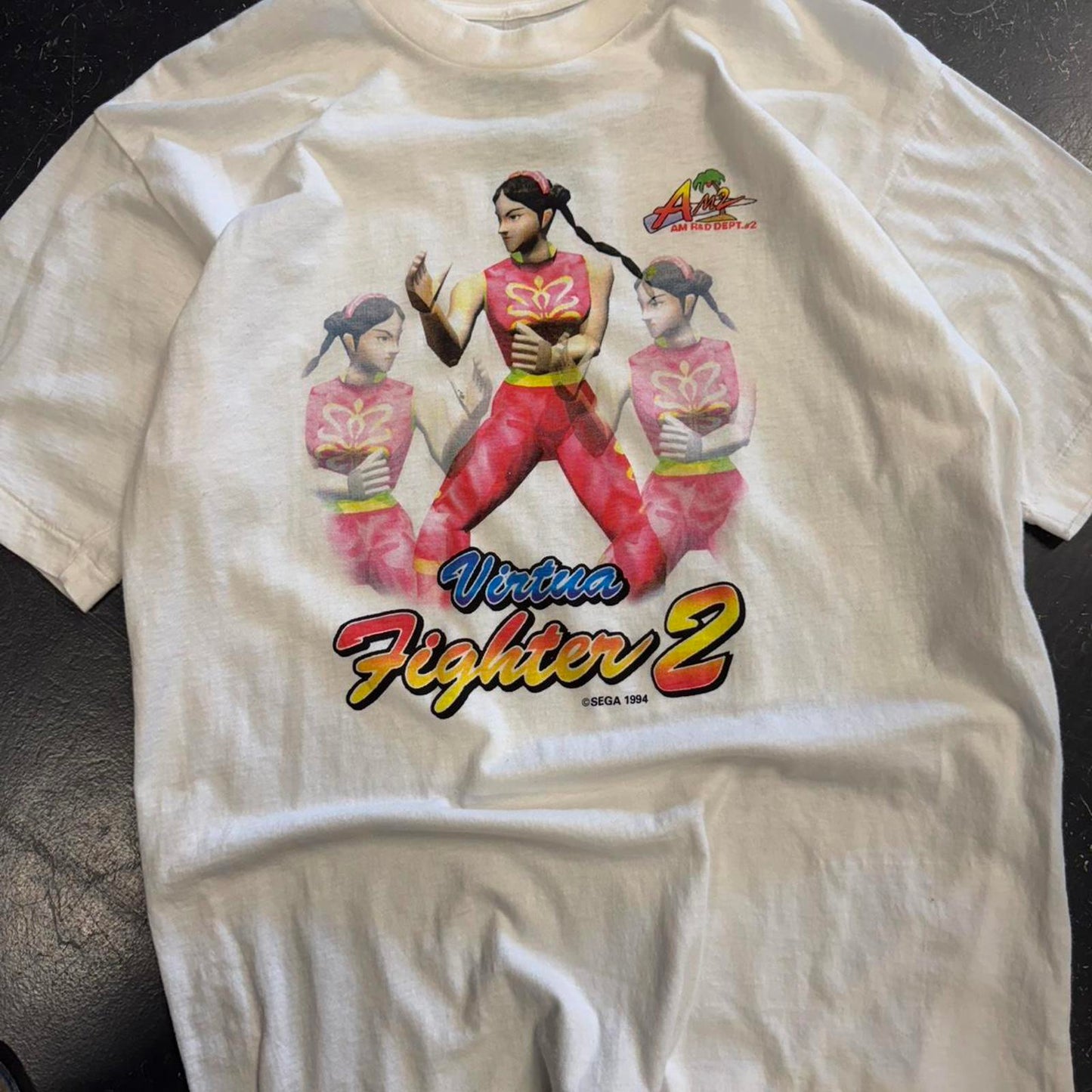 Vintage 90s Sega Virtua Fighter Pai Chan Tee - M