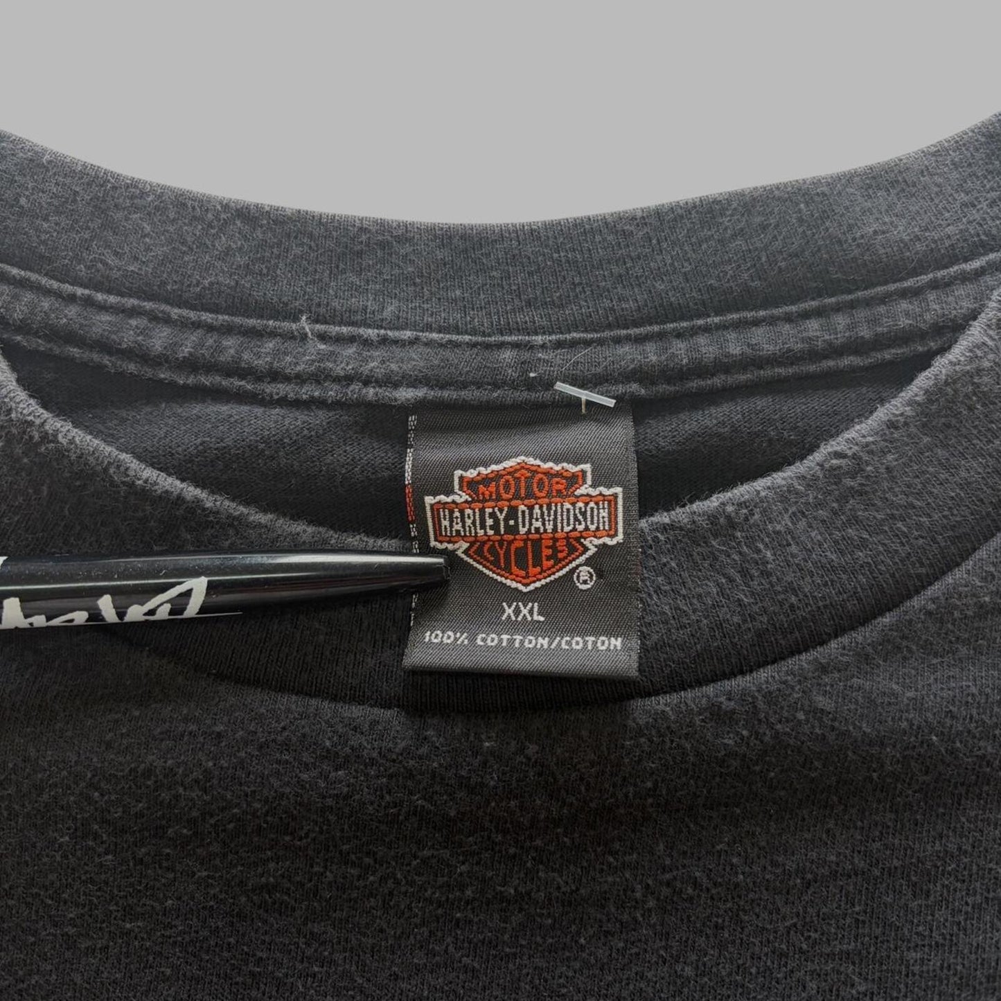 90s Harley-Davidson Williamsburg eagles tee - XL