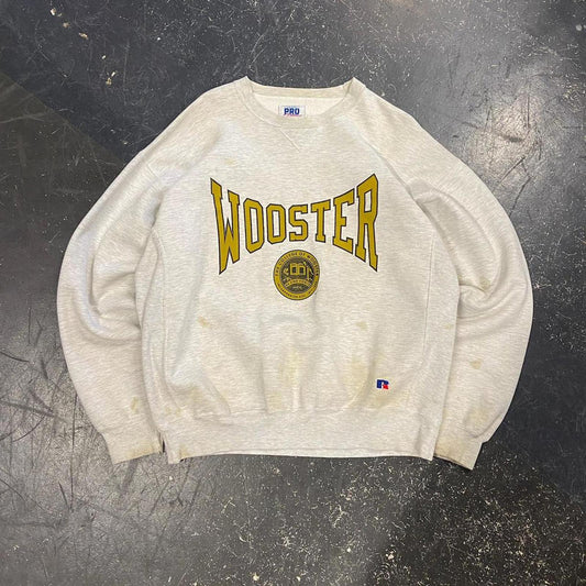 90s Russell Athletic Wooster Crewneck - XL