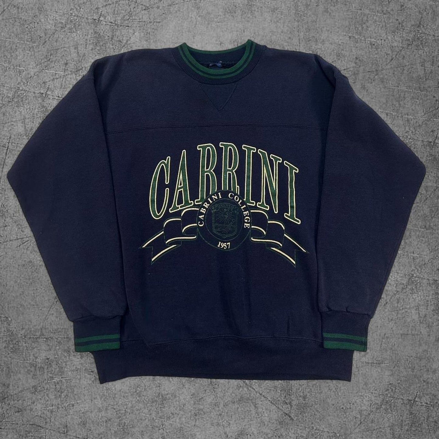 Vintage 90s Cabrini College Crewneck - XL